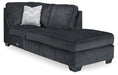 Altari Sleeper Sectional with Chaise - Massey's Furniture Barn (Watertown, NY) 