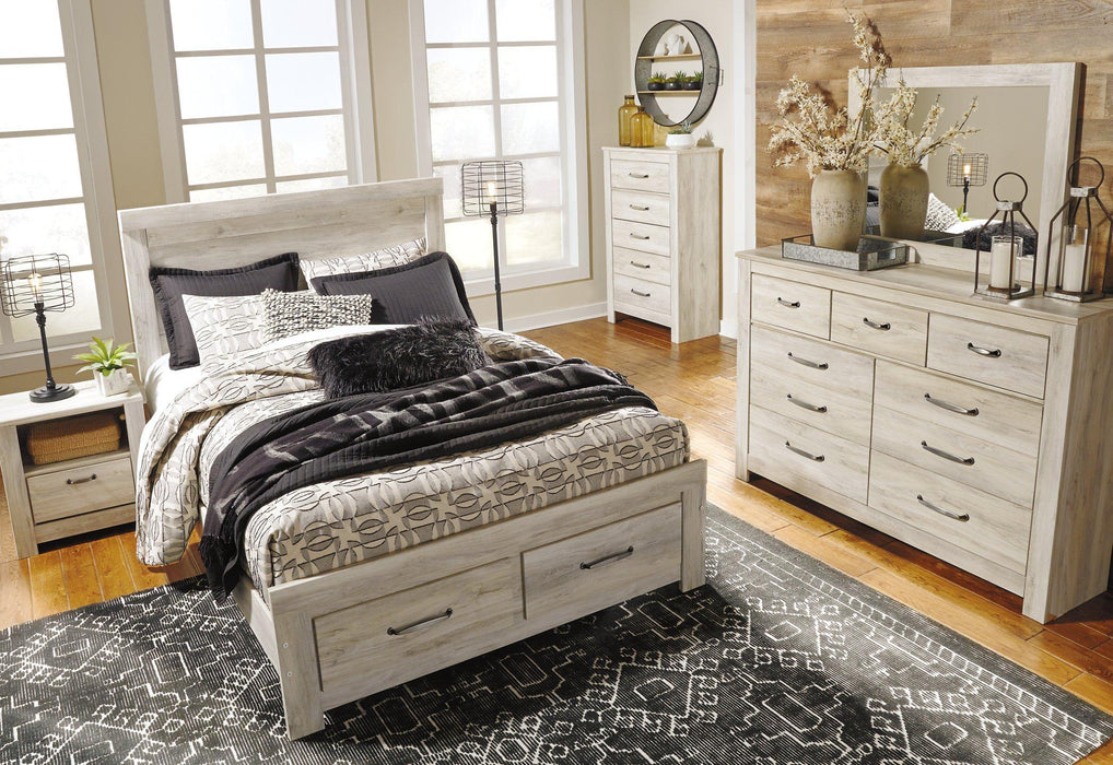 Bellaby Bed with 2 Storage Drawers - Massey's Furniture Barn (Watertown, NY) 
