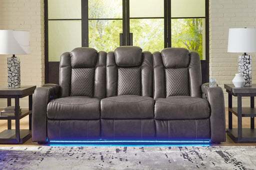 Fyne-Dyme Power Reclining Sofa - Massey's Furniture Barn (Watertown, NY) 