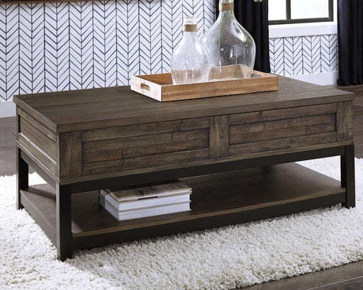 Johurst Coffee Table with Lift Top - Massey's Furniture Barn (Watertown, NY) 