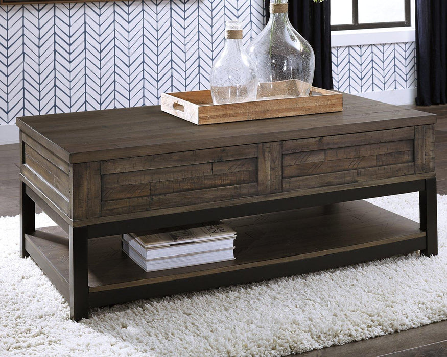 Johurst Coffee Table with Lift Top - Massey's Furniture Barn (Watertown, NY) 