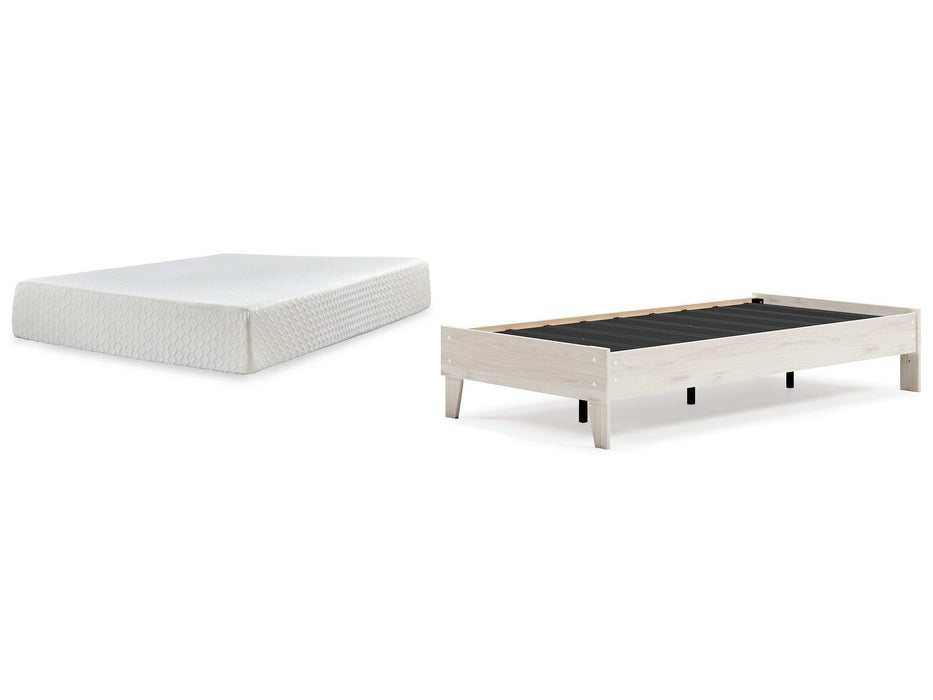 Socalle Bed and Mattress Set - Massey's Furniture Barn (Watertown, NY) 