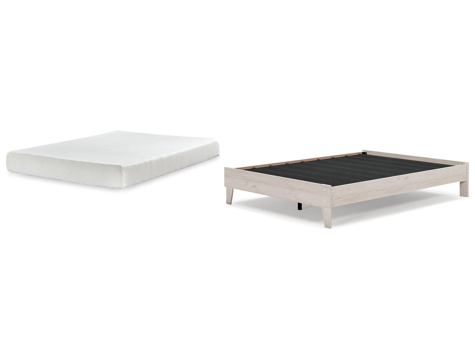 Socalle Bed and Mattress Set - Massey's Furniture Barn (Watertown, NY) 