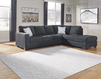 Altari Sleeper Sectional with Chaise - Massey's Furniture Barn (Watertown, NY) 