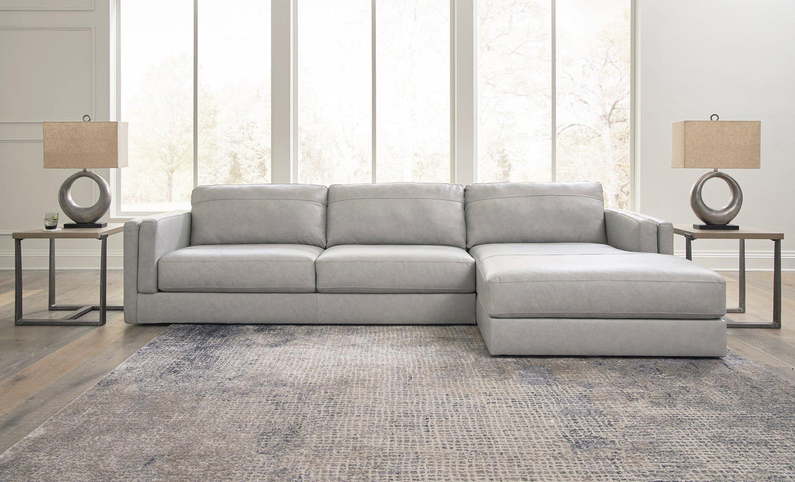 Amiata Sectional with Chaise - Massey's Furniture Barn (Watertown, NY) 