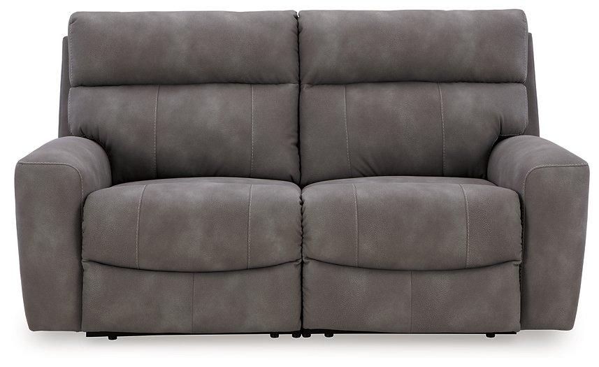 Next-Gen DuraPella Power Reclining Sectional Loveseat - Massey's Furniture Barn (Watertown, NY) 
