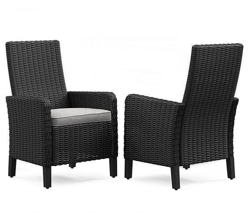 Beachcroft Outdoor Arm Chair with Cushion (Set of 2) - Massey's Furniture Barn (Watertown, NY) 