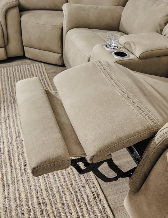 Next-Gen DuraPella Power Reclining Loveseat with Console - Massey's Furniture Barn (Watertown, NY) 