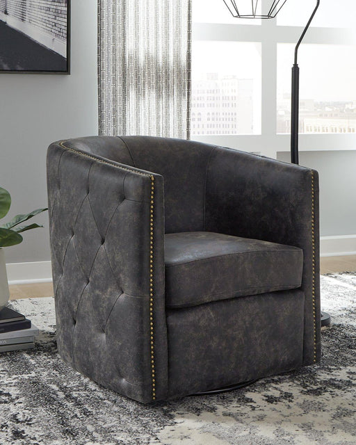 Brentlow Swivel Accent Chair - Massey's Furniture Barn (Watertown, NY) 