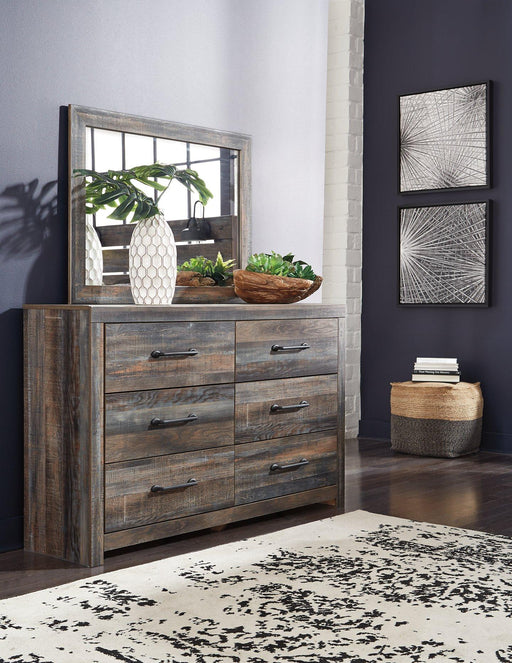 Drystan Dresser and Mirror - Massey's Furniture Barn (Watertown, NY) 