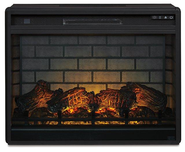 Entertainment Accessories Electric Infrared Fireplace Insert - Massey's Furniture Barn (Watertown, NY) 