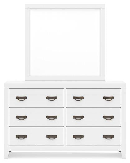 Binterglen Dresser and Mirror - Massey's Furniture Barn (Watertown, NY) 