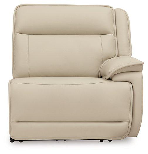 Double Deal Reclining Sectional with Console - Massey's Furniture Barn (Watertown, NY) 