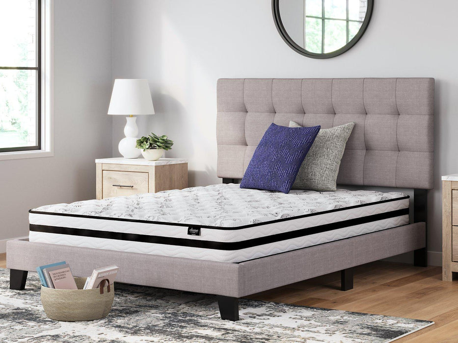 8 Inch Chime Innerspring Mattress Set - Massey's Furniture Barn (Watertown, NY) 