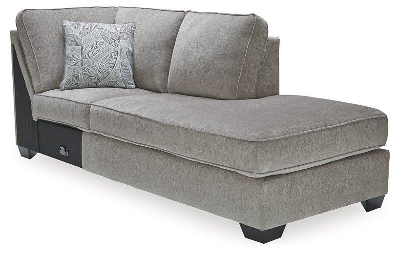 Altari Sleeper Sectional with Chaise - Massey's Furniture Barn (Watertown, NY) 