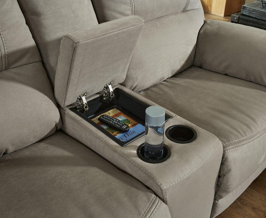 Next-Gen Gaucho Power Reclining Loveseat with Console - Massey's Furniture Barn (Watertown, NY) 
