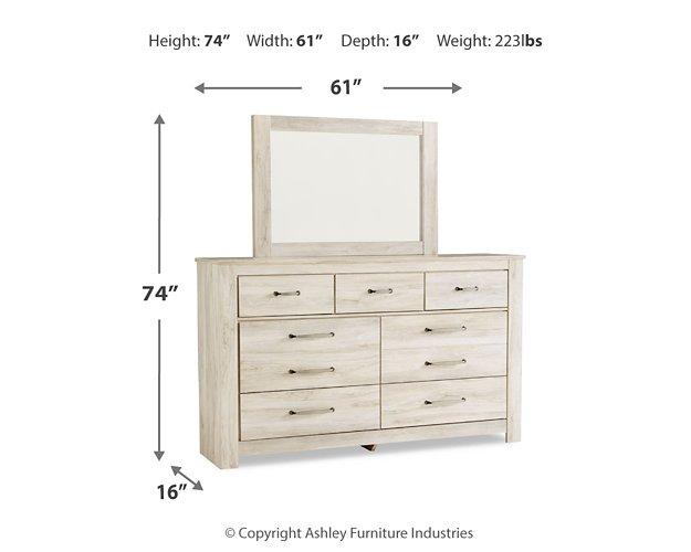 Bellaby Dresser and Mirror - Massey's Furniture Barn (Watertown, NY) 