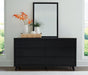 Danziar Dresser and Mirror - Massey's Furniture Barn (Watertown, NY) 