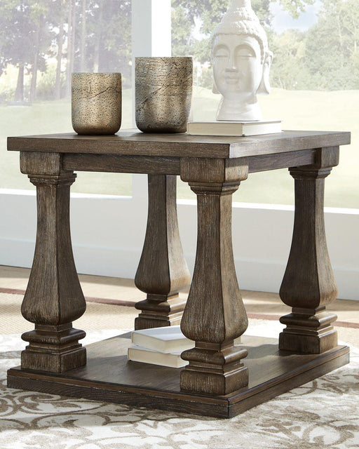 Johnelle End Table - Massey's Furniture Barn (Watertown, NY) 