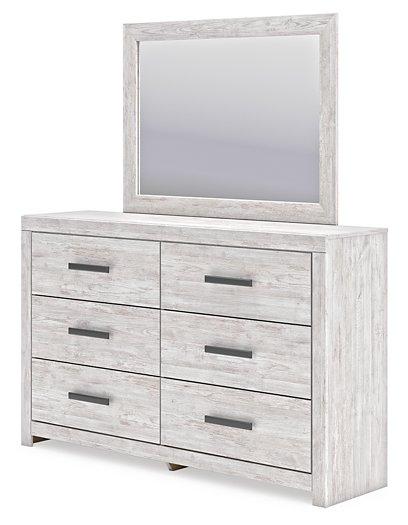 Cayboni Dresser and Mirror - Massey's Furniture Barn (Watertown, NY) 