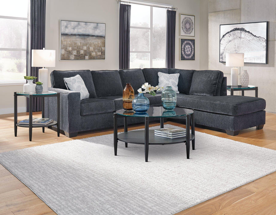 Altari Sleeper Sectional with Chaise - Massey's Furniture Barn (Watertown, NY) 