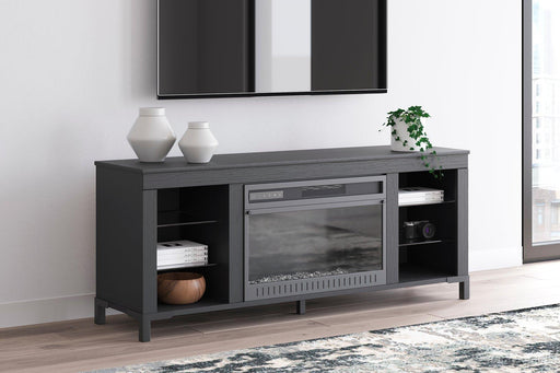 Cayberry 60" TV Stand with Electric Fireplace - Massey's Furniture Barn (Watertown, NY) 