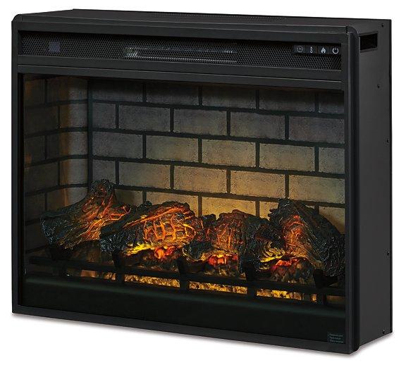 Entertainment Accessories Electric Infrared Fireplace Insert - Massey's Furniture Barn (Watertown, NY) 