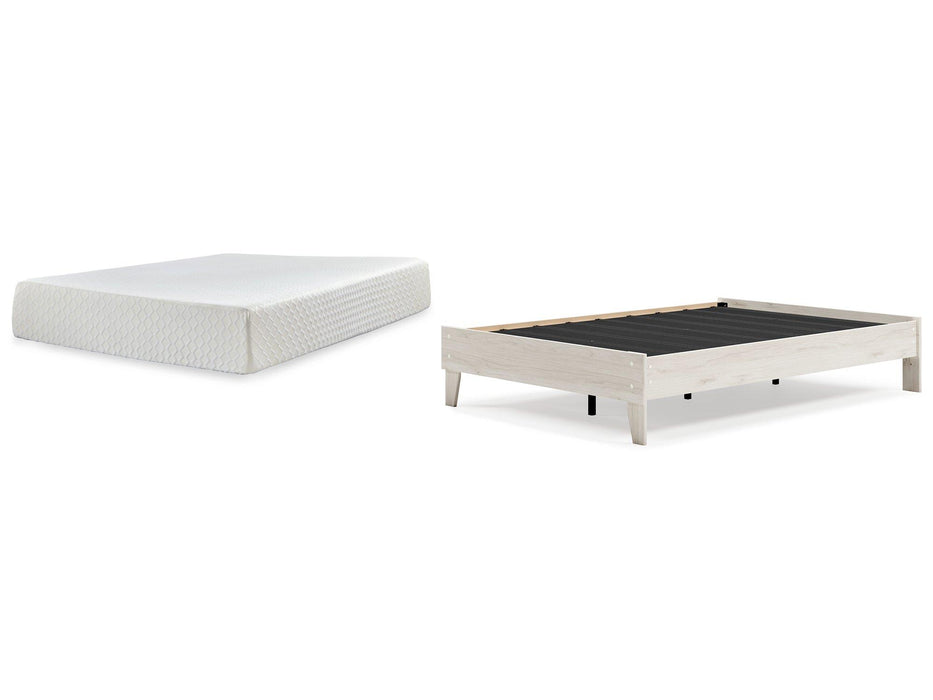 Socalle Bed and Mattress Set - Massey's Furniture Barn (Watertown, NY) 