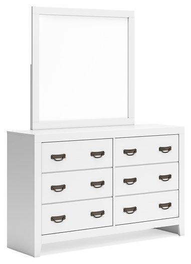 Binterglen Dresser and Mirror - Massey's Furniture Barn (Watertown, NY) 