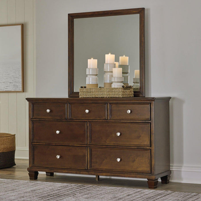 Danabrin Dresser and Mirror - Massey's Furniture Barn (Watertown, NY) 