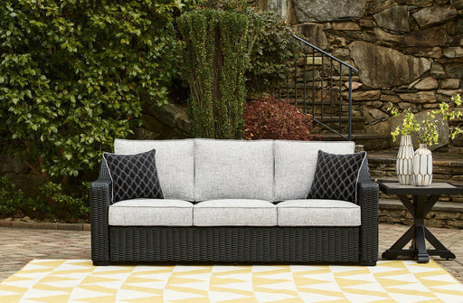 Beachcroft Outdoor Sofa with Cushion - Massey's Furniture Barn (Watertown, NY) 