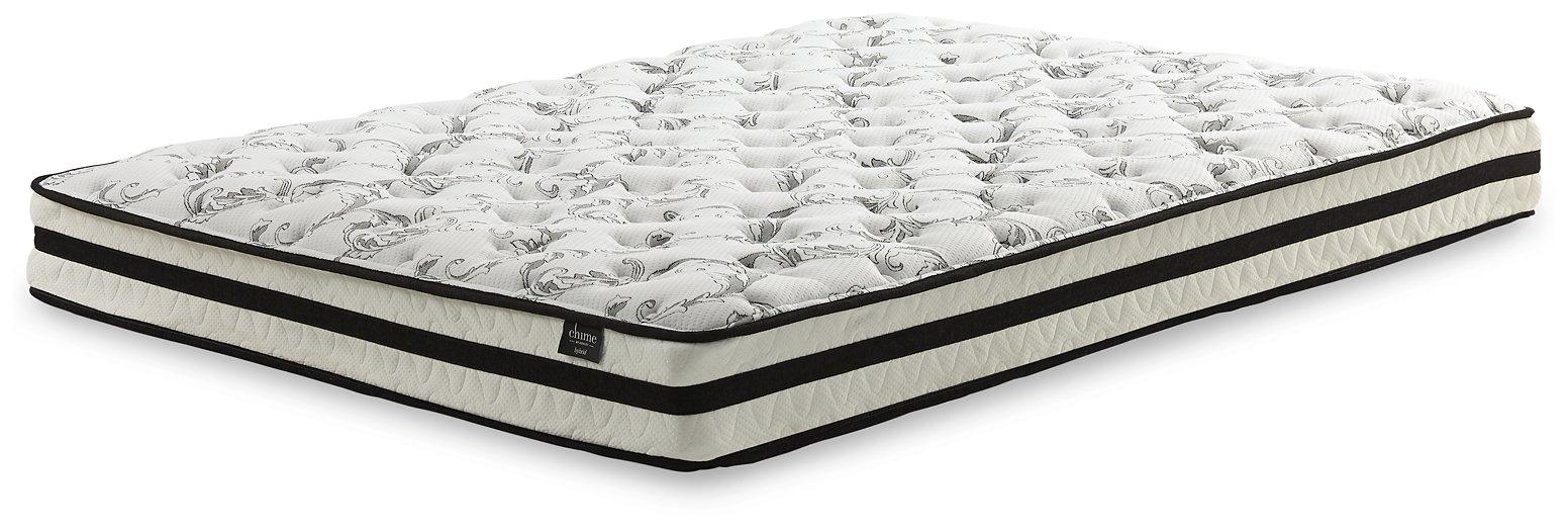 8 Inch Chime Innerspring Mattress Set - Massey's Furniture Barn (Watertown, NY) 