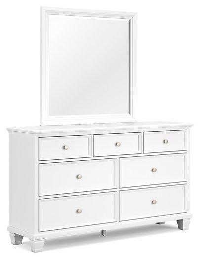 Fortman Dresser and Mirror - Massey's Furniture Barn (Watertown, NY) 