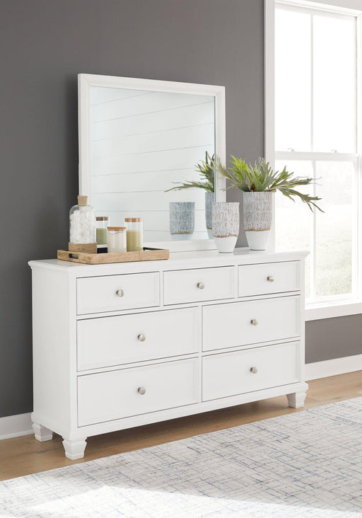 Fortman Dresser and Mirror - Massey's Furniture Barn (Watertown, NY) 