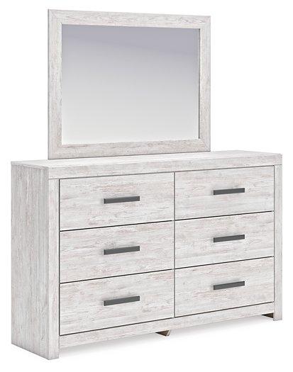Cayboni Dresser and Mirror - Massey's Furniture Barn (Watertown, NY) 