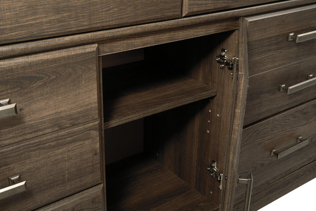 Juararo Dresser and Mirror - Massey's Furniture Barn (Watertown, NY) 