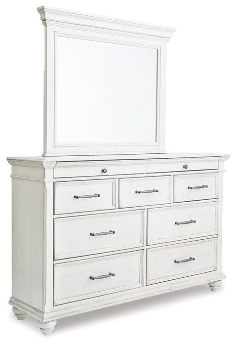 Kanwyn Dresser and Mirror - Massey's Furniture Barn (Watertown, NY) 