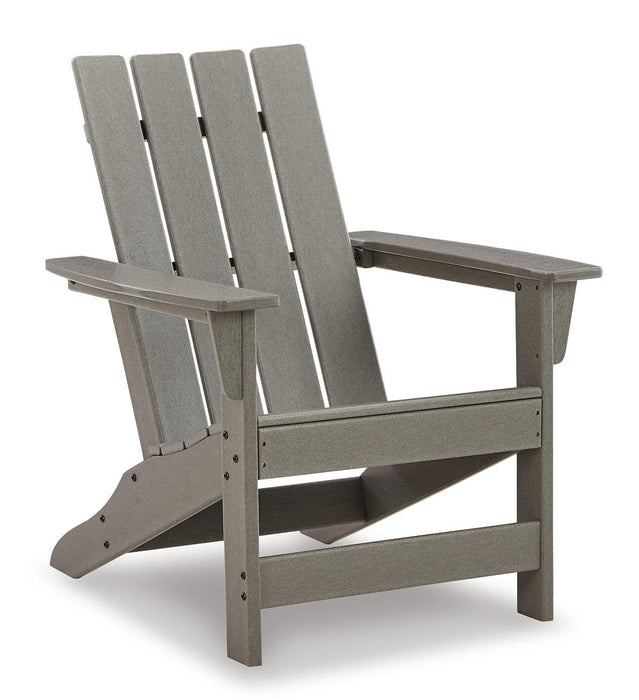 Visola Outdoor Adirondack Chair Set with End Table - Massey's Furniture Barn (Watertown, NY) 