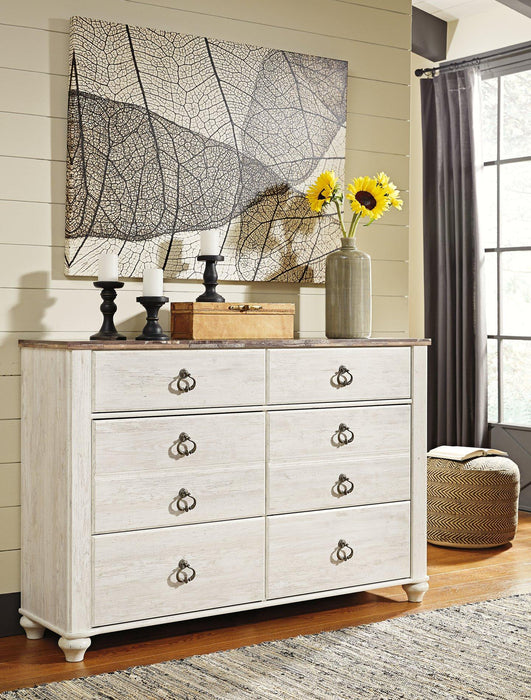 dresser ashley furniture Willowton Dresser