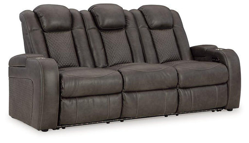 Fyne-Dyme Power Reclining Sofa - Massey's Furniture Barn (Watertown, NY) 
