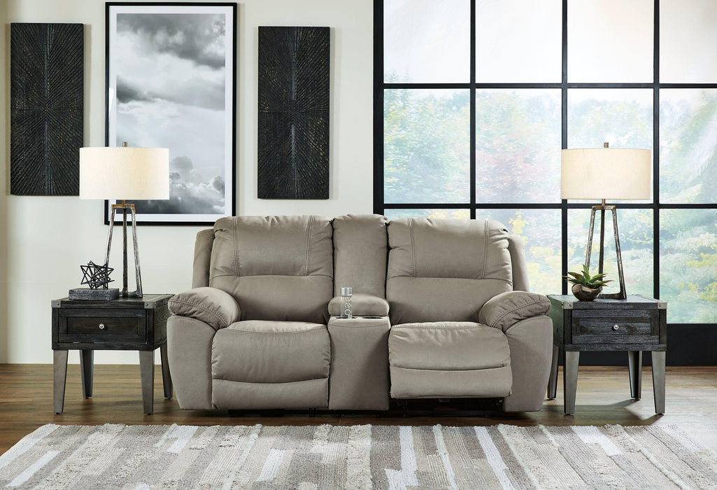 Next-Gen Gaucho Reclining Loveseat with Console - Massey's Furniture Barn (Watertown, NY) 