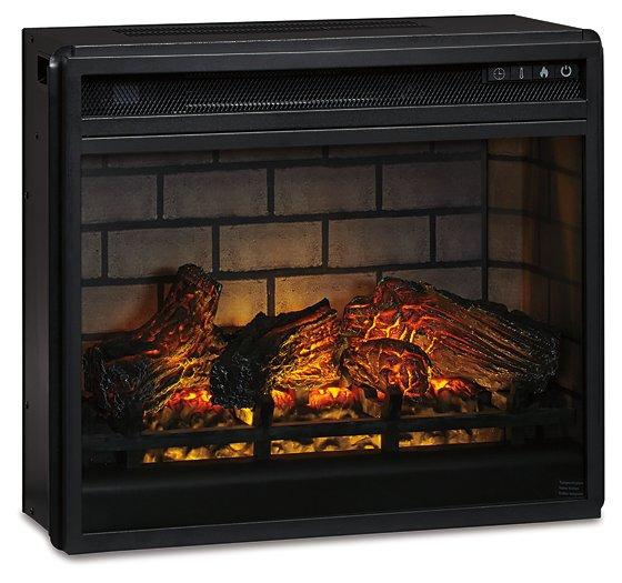 Entertainment Accessories Electric Infrared Fireplace Insert - Massey's Furniture Barn (Watertown, NY) 