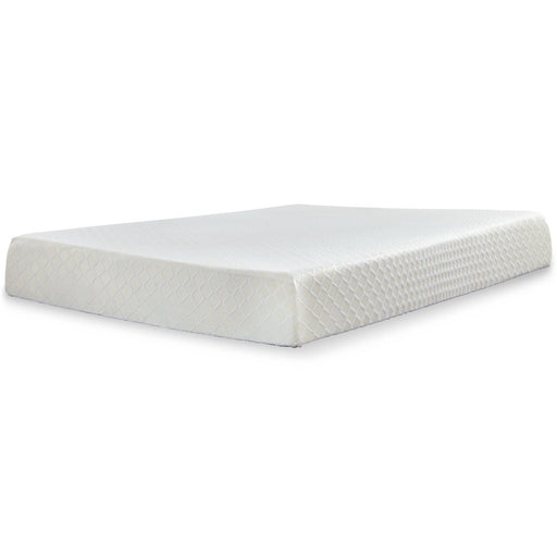 10 Inch Chime Memory Foam Mattress Set - Massey's Furniture Barn (Watertown, NY) 