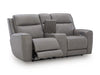 5Z-Relaxation Power Reclining Loveseat with Console - Massey's Furniture Barn (Watertown, NY) 