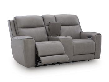 5Z-Relaxation Power Reclining Loveseat with Console - Massey's Furniture Barn (Watertown, NY) 