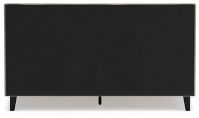 Cielden Upholstered Bed with Roll Slats - Massey's Furniture Barn (Watertown, NY) 