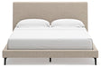 Cielden Upholstered Bed with Roll Slats - Massey's Furniture Barn (Watertown, NY) 