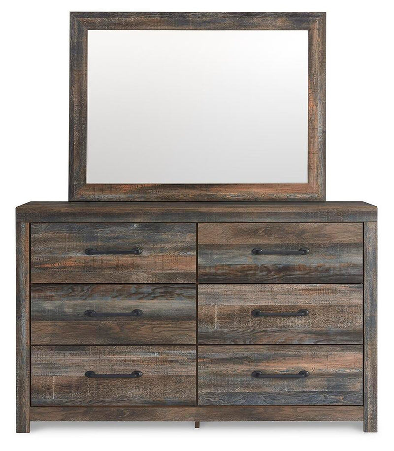 Drystan Dresser and Mirror - Massey's Furniture Barn (Watertown, NY) 