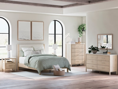 Cadmori Upholstered Bed - Massey's Furniture Barn (Watertown, NY) 