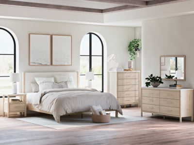 Cadmori Upholstered Bed - Massey's Furniture Barn (Watertown, NY) 